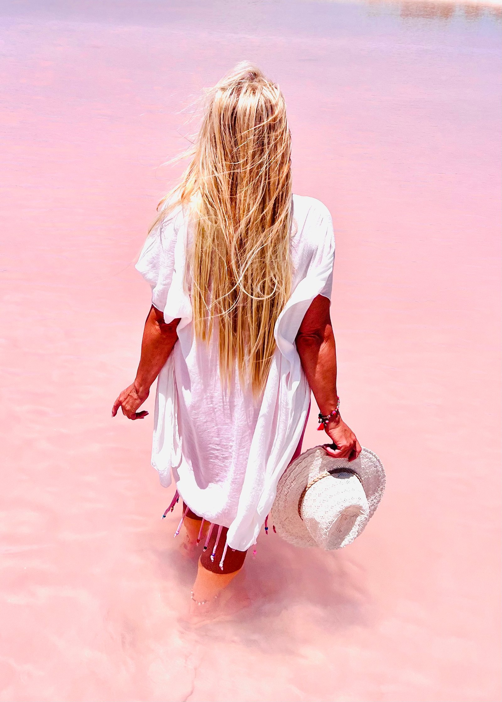 Michele at the Salt Bath